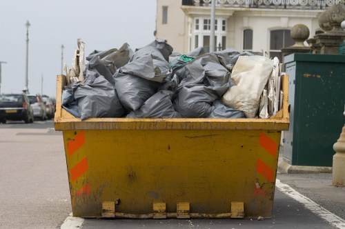 Pricing structure for various skip sizes in Morden