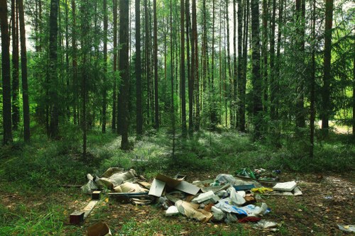 Environmentally responsible site clearance practices in Morden