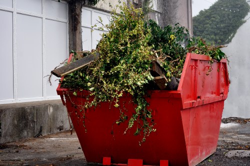 Recycling and donation during office clearance in Morden